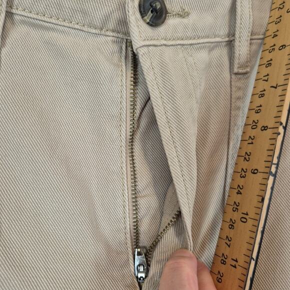 A.n.a Highest Rise Wide Leg Pants Womens 10 Neutral Color 31x32 Easy Through Hip - Picture 9 of 13